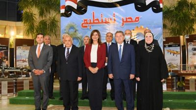 نيفين جامع : مؤتمر مصر تستطيع يمثل فرصة كبيرة لاستعراض مقومات وإمكانات الصناعة المصري