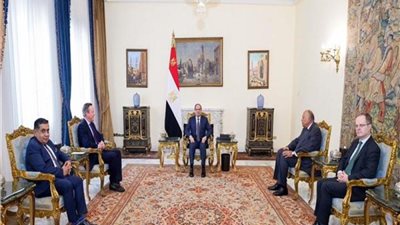 تفاصيل لقاء الرئيس السيسي ووزير الخارجية البريطاني