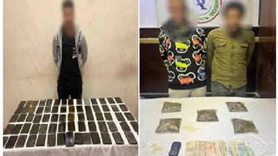 بالصور .. الأجهزة الأمنية بالقاهرة تواصل مكافحة جرائم الإتجار فى المواد المخدرة