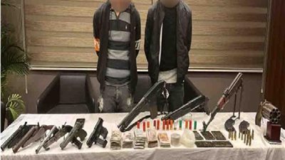 تفاصيل سقوط عناصر إجرامية بحوزتهم مواد مخدرة وأسلحة نارية بالقليوبية