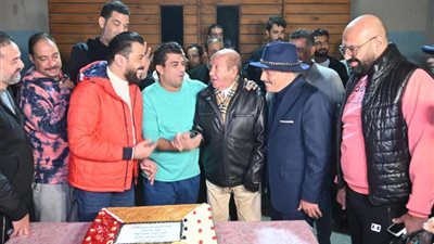 بالصور .. الاحتفال ببدء تصوير«نور الريس» بحضور مصطفي كامل ولطفي لبيب