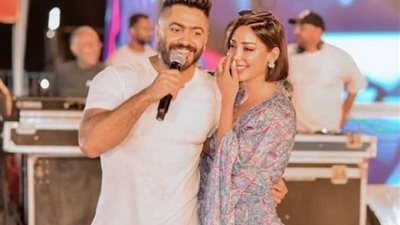 بسمة بوسيل تكشف حقيقة عودتها لطليقها تامر حسنى