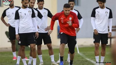 بدون لاعبو الزمالك.. المنتخب الوطني يخوض مرانه الرابع استعدادا لتوجو