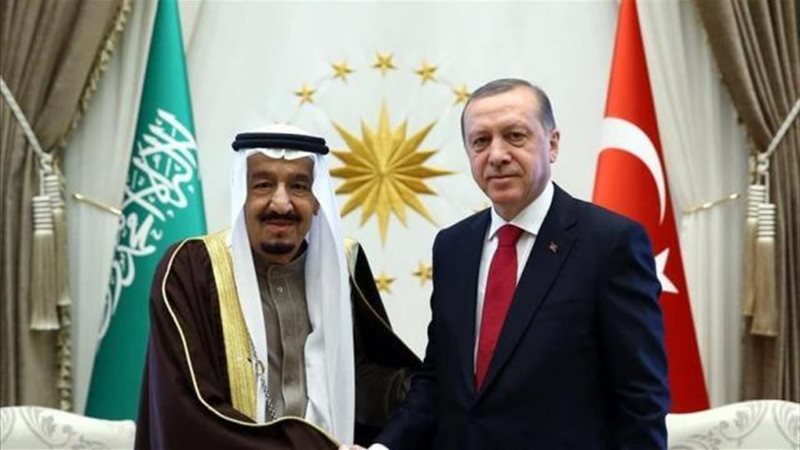 أردوغان والملك سلمان