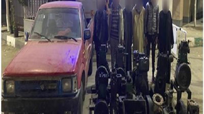 تفاصيل القبض على عصابة سرقة ماكينات الرى من الأراضى الزراعية بالشرقية