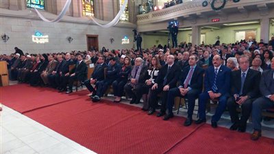 محافظ القاهرة يشهد إحتفال الطائفة الإنجيلية بمناسبة عيد الميلاد المجيد