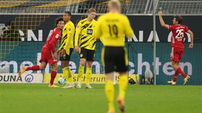 بايرن ميونخ يفوز على دورتموند (3-2) ويتصدر الدوري الألماني