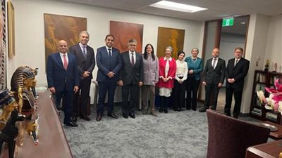 رئيس قطاع الشئون الثقافية بالتعليم العالي يتابع أعمال المكتب الثقافي بكندا