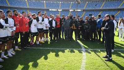 الكواليس الكاملة لزيارة السيسي لمعسكر المنتخب قبل أمم أفريقيا