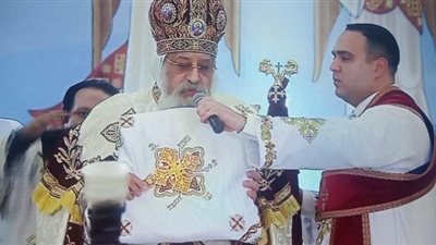 البابا تواضروس يترأس قداس عيد الميلاد بحضور قيادات الدولة