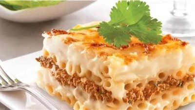 طريقة عمل المكرونة بالبشاميل على طريقة الشيف نادية السيد