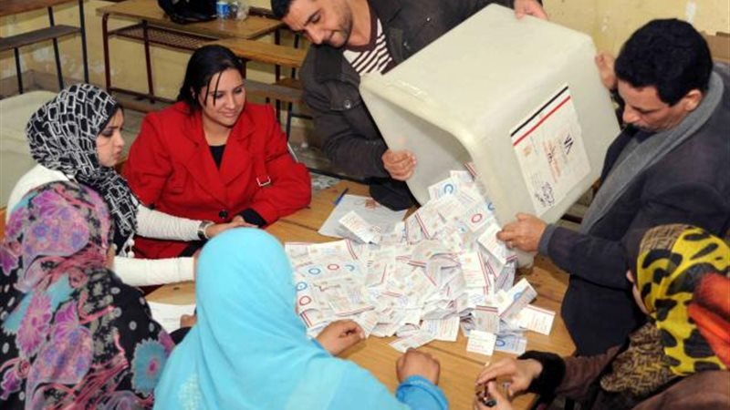 فرز الأصوات