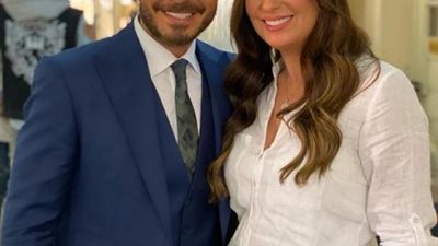 أنا والقمر.. أحمد زاهر برفقة نيرمين الفقي من كواليس مسلسل ”لؤلؤ”