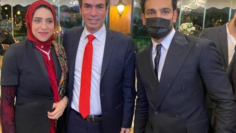 من زفاف شقيق صلاح