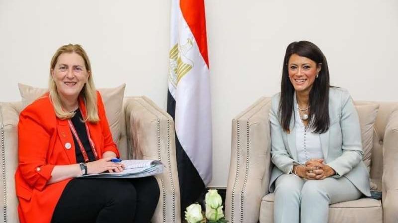 وزيرة التعاون الدولي