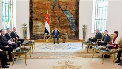 وقف إطلاق النار في غزة.. أبرز ماجاء في مباحثات الرئيس السيسي ووزير خارجية الصين