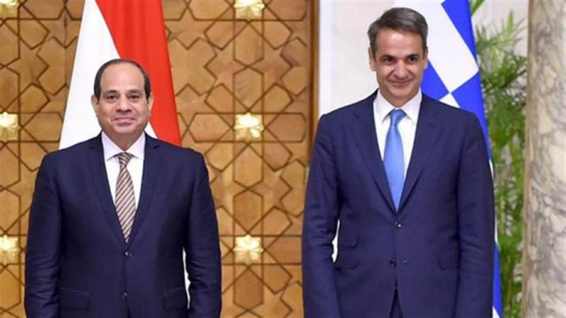 السيسي و الرئيس اليونانى