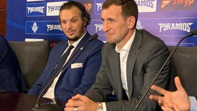 أروابارينا : سعيد بتدريب بيراميدز وأسعي لتحقيق الأهداف