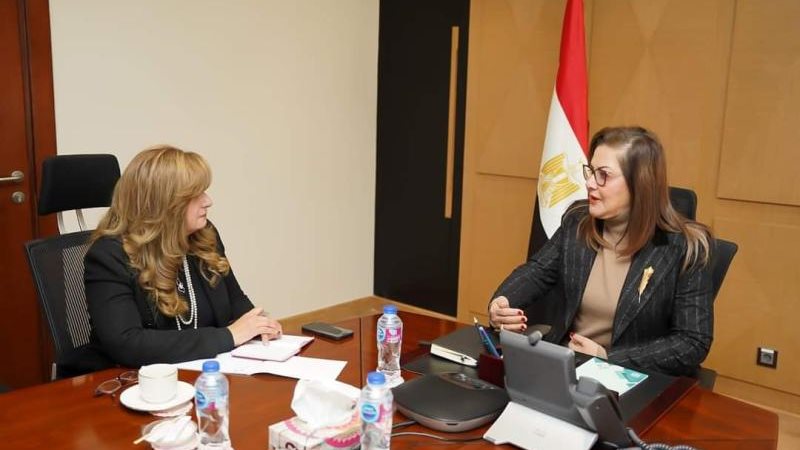 اجتماع وزيرة التخطيط
