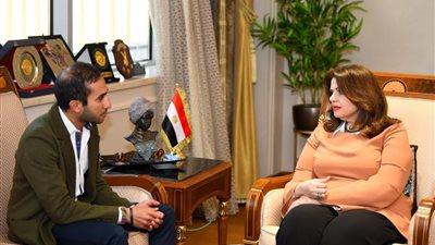 وزيرة الهجرة:  مركز ”ميدسي” يضم دماء شابة جديدة ومبدعة من المصريين بالخارج