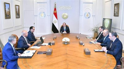 السيسي يشيد بدور شركة الخطوط الملاحية الفرنسية في تطوير الموانئ المصرية