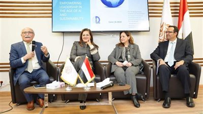 وزيرة التخطيط تناقش الاستفادة من  الذكاء الاصطناعي في مشروعات الاستدامة بالقطاع الخاص