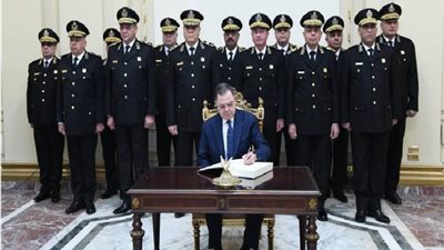 وزير الداخلية يسجل كلمة شكر وتقدير للرئيس عبد الفتاح السيسى