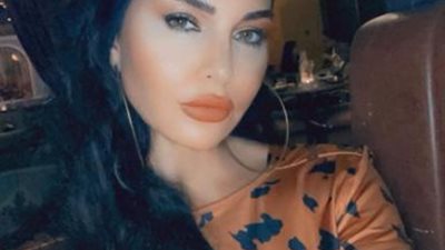 لاميتا فرنجية بإطلالة جريئة فى أحدث ظهور لها