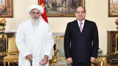 تفاصيل لقاء السيسي بسلطان طائفة البهرة بالهند