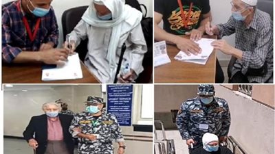 بالصور .. خدمات متميزة لكبار السن وذوى الإحتياجات الخاصة فى الجوازات