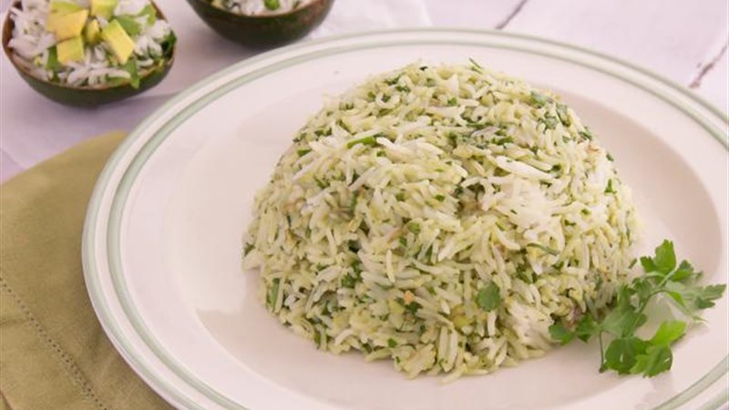 أرز بالأفوكادو