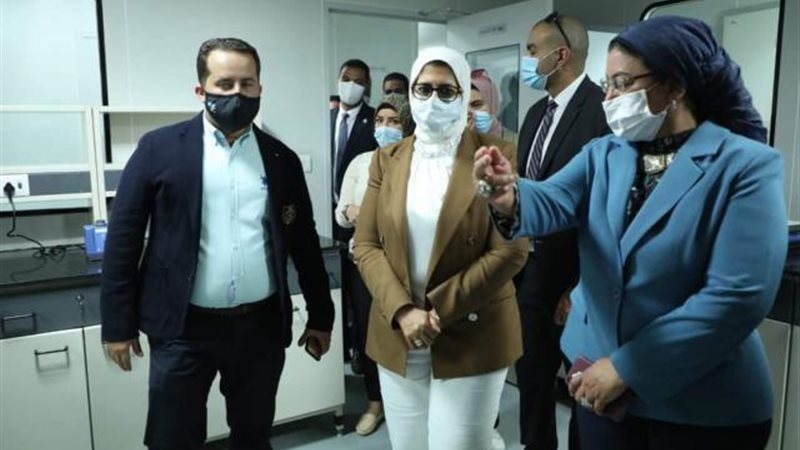 وزيرة الصحة