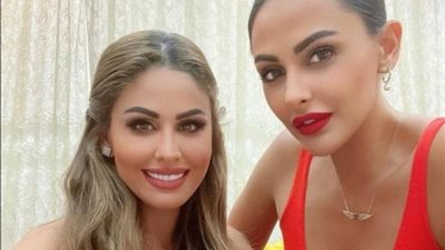 شاهد.. مي سليم تخطف الأنظار في أحدث ظهور لها برفقة شقيقتها