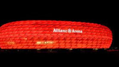 اليويفا يحسم قراره بشأن إضاءة استاد ”أليانز أرينا” بألوان قوس قزح خلال مباراة في يورو 2020