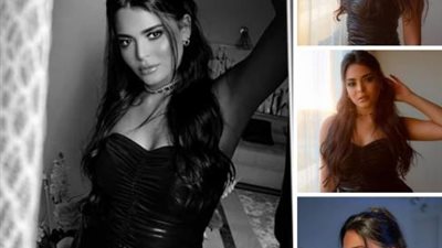 أسماء جلال بإطلالة أنثوية جريئة فى أحدث ظهور لها عبر ”فيس بوك”