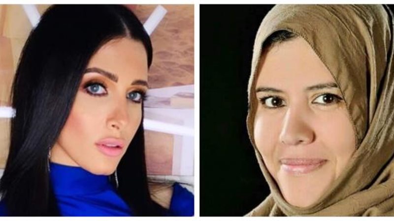 ندى عادل ووالدتها