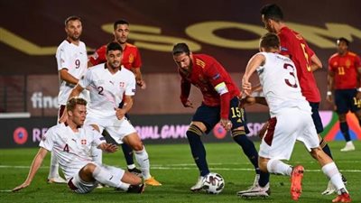 موعد مباراة إسبانيا وسويسرا فى ربع نهائى أمم أوروبا والقنوات الناقلة