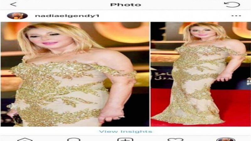 ناديه الجندي نجمه