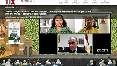 أحمد مغاوري: مصر حريصة على تفعيل اتفاقية التجارة الحرة القارية الافريقية