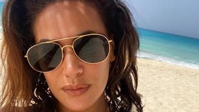 ”التان سر الجمال”.. هند صبرى بإطلالة صيفية مختلفة