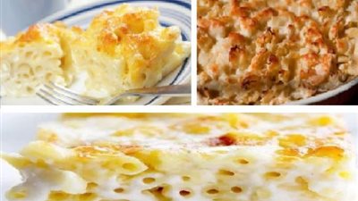 «زي المطاعم».. أسهل طريقة لعمل المكرونة بالبشاميل بالجبنة