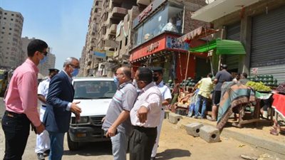 محافظ القليوبية يُتابع إزالة الإشغالات بشبرا الخيمة