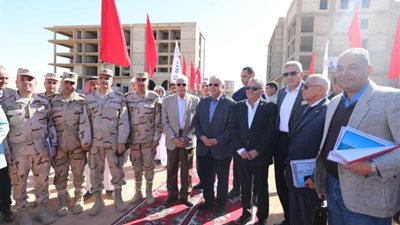 وزير التعليم العالي يتفقد الأعمال الإنشائية والتنفيذية بفرع جامعة السويس بجنوب سيناء (صور)