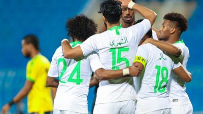 السعودية تكتسح جامايكا بثلاثية بيضاء وديًا