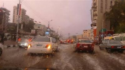 مصرع شخص وإصابة آخر في المنصورة بسبب الأمطار الغزيرة