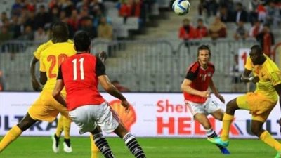 منتخب مصر يتعادل سلبيا مع توجو في الشوط الأول