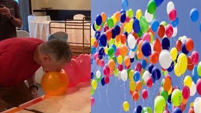 دخل موسوعة جينيس برقم غريب.. حكاية أكبر مفرقع بالونات في العالم