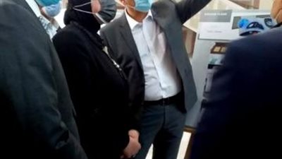 وزيرة التجارة والصناعة تتفقد مبنى الجناح المصري بمعرض اكسبو دبي 2020