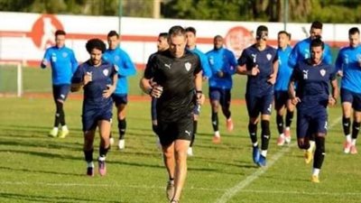 تدريبات قوية لحراس الزمالك استعدادا للأهلي في نهائي إفريقيا