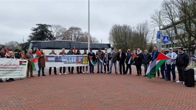 بالتزامن مع موعد صدور قرار العدل الدولية.. اعتصامات في لاهاي تنديدًا بأحداث غزة